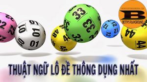 Những từ chuyên lô đề thông dụng nhất